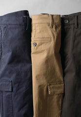 Brook Taverner Durham Chino Cargo | Navy