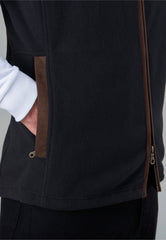 Brook Taverner Cincinnati Premium Fleece Gilet | Navy