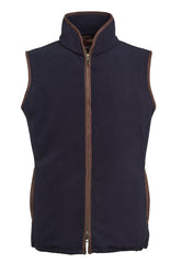 Brook Taverner Cincinnati Premium Fleece Gilet | Gunmetal