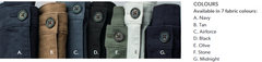 Brook Taverner Leo Classic Fit Chino | Midnight