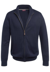 Brook Taverner Columbus Full Zip Cardigan | Charcoal