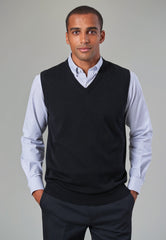 Brook Taverner Detroit V-neck Slipover | Charcoal