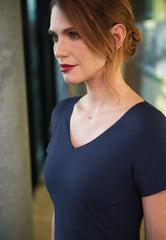 Brook Taverner Diamante Dress | Grey Check