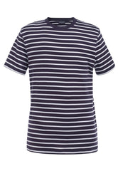 Brook Taverner Edmund Breton Top | Navy/White
