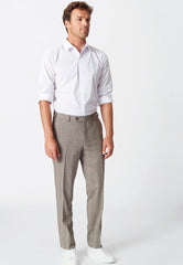 Brook Taverner Fabian Trouser | Navy Check