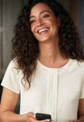 Brook Taverner Felina Blouse | Cream