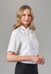 Brook Taverner Flavia Blouse | Sky Blue