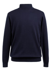 Brook Taverner Franklin Turtleneck Jumper | Navy