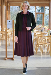 Brook Taverner Gemini Shirt Dress | Navy
