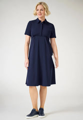 Brook Taverner Gemini Shirt Dress | Burgundy