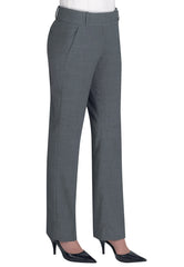 Brook Taverner Genoa Trouser | Mid Blue