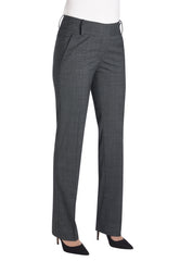 Brook Taverner Genoa Trouser | Grey Check