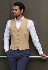 Brook Taverner George Waistcoat | Grey