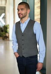 Brook Taverner George Waistcoat | Denim