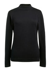 Brook Taverner Golden Turtleneck Jumper | Black