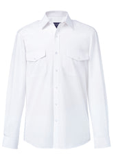 Brook Taverner Hermes Pilot Shirt | Blue