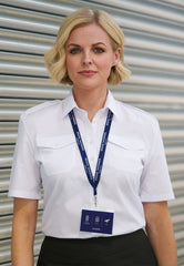 Brook Taverner Hestia Pilot Shirt | White
