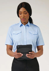 Brook Taverner Hestia Pilot Shirt | Blue