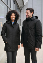 Brook Taverner Hobbs Padded Raincoat | Black