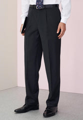 Brook Taverner Imola Trouser | Charcoal
