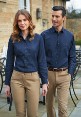 Brook Taverner Banff Shirt | Denim