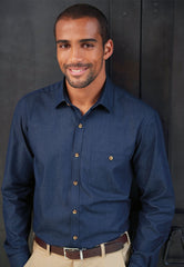 Brook Taverner Jasper Shirt | Denim