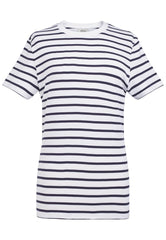 Brook Taverner Katy Breton Top | White/Navy