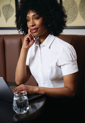 Brook Taverner Liguria Blouse | White