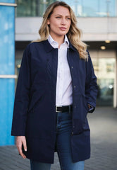 Brook Taverner Louise Waterproof Mac | Navy