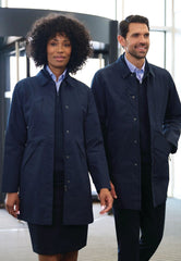 Brook Taverner Louise Waterproof Mac | Navy