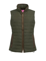 Brook Taverner Madison Premium Quilted Gilet | Black