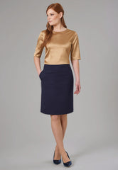 Brook Taverner Merchant Skirt | Navy