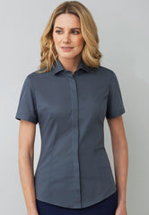 Brook Taverner Modena Blouse | Grey
