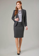 Brook Taverner Numana Skirt | Grey Check