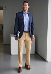 Brook Taverner Oliver Trouser | Grey