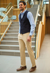 Brook Taverner Oliver Trouser | Sand