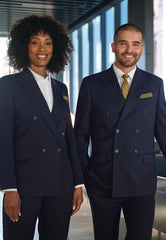 Brook Taverner Ferdinand Double Breasted Jacket | Black