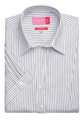 Brook Taverner Pescara Blouse | Blue/White Stripe
