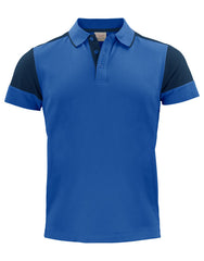Printer Prime Polo Shirt | Cobalt & Navy