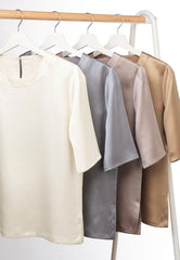 Brook Taverner Ravenna Blouse | Grey