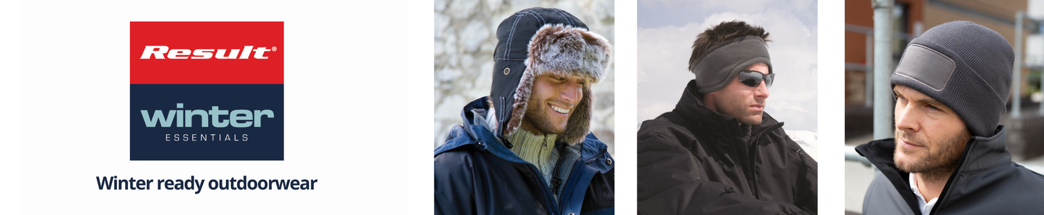 Result Winter Essentials banner