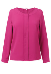 Brook Taverner Roma Blouse | Royal Blue