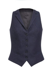 Brook Taverner Greenville Tweed Waistcoat | Grey/Brown