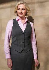Brook Taverner Scapoli Waistcoat | Navy Check