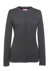 Brook Taverner Seattle Crew-neck Cardigan | Black