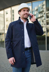 Brook Taverner Spencer Waterproof Mac | Navy