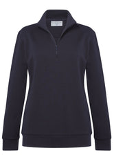 Brook Taverner Stamford 1/4 Zip Sweatshirt | Charcoal
