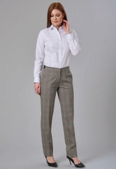 Brook Taverner Stella Trouser | Navy Check