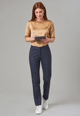 Brook Taverner Stella Trouser | Grey Check