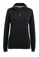 Brook Taverner Taylor 1/4 Zip Jumper | Navy